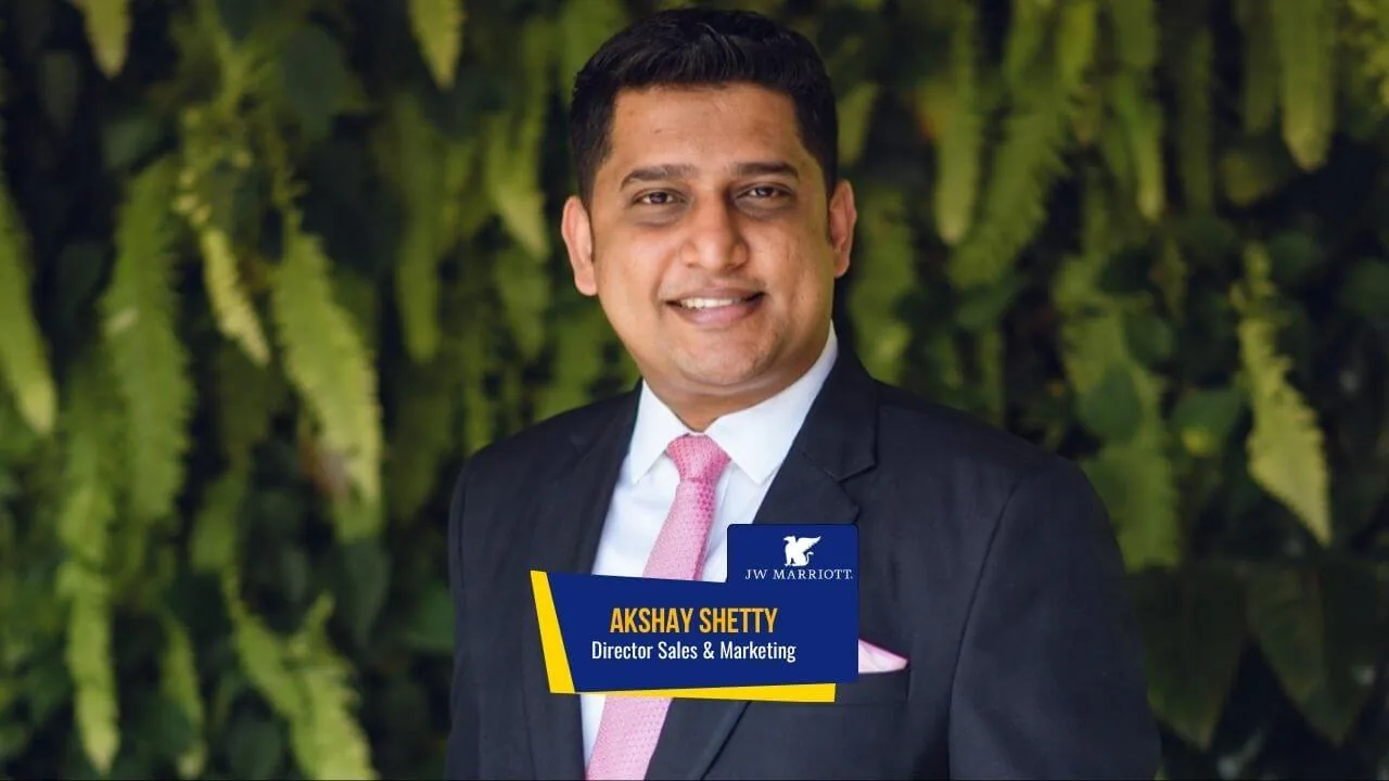 JW Marriott Goa Appoints Akshay Shetty as Sales Head