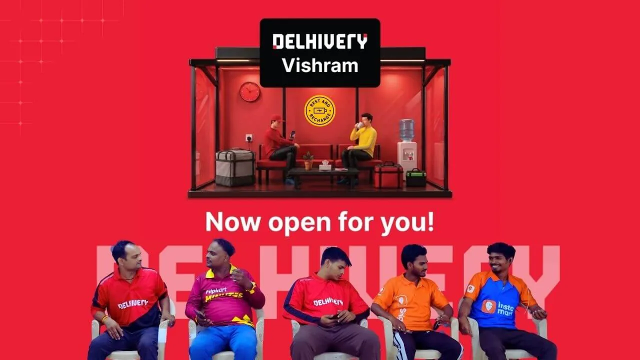 Delhivery Opens 1,000 Rest Centres to Support Gig Workers