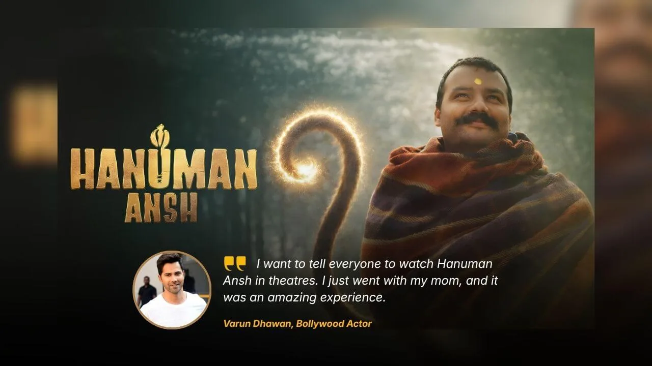 Hanuman Ansh Hits Rs 144 Cr; Varun Dhawan Urges Fans to Watch