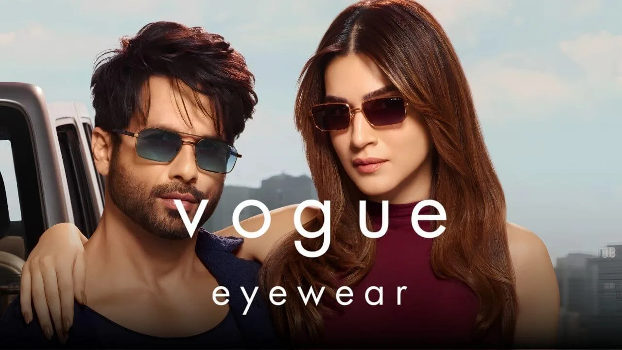 Kriti Sanon Joins Shahid Kapoor as Vogue Eyewear Ambassador
