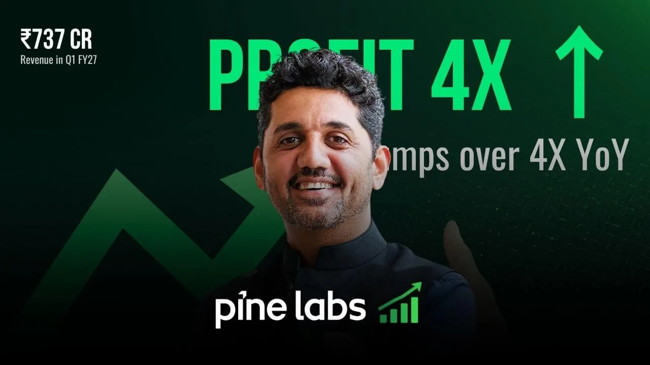 Pine Labs Reports Rs 20 Crore Net Profit for Q1 FY27