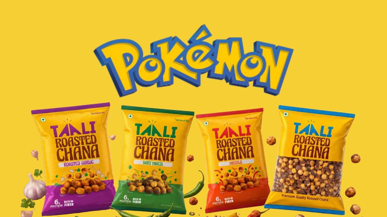 Taali Partners with Pokémon for Pop Culture Snacking